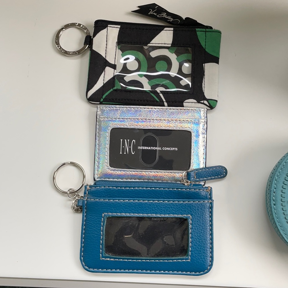 3 Cards case. Inc, Vera Bradley, Croft & Barrow